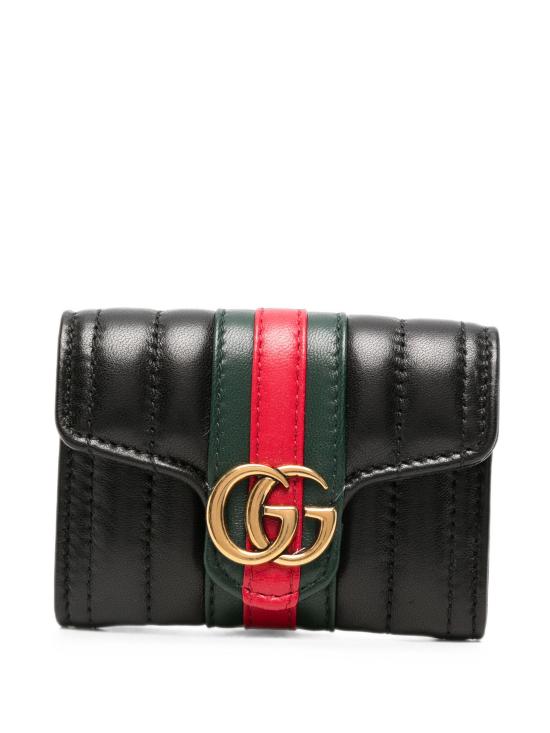 26FW 구찌 젯셋 GG 마몽 바이폴드 카드 케이스 A006X3AAHA41068 black