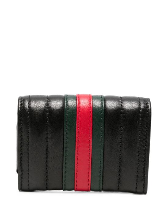 26FW 구찌 젯셋 GG 마몽 바이폴드 카드 케이스 A006X3AAHA41068 black - GUCCI