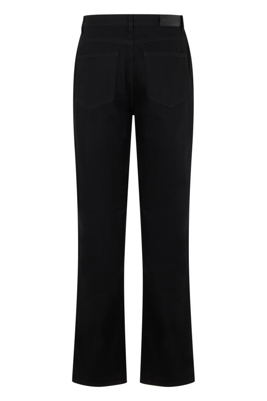 26FW 구찌 워시드 코튼 데님 팬츠 A007YWXDDIY1000 black - GUCCI