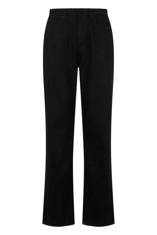 26FW 구찌 워시드 코튼 데님 팬츠 A007YWXDDIY1000 black