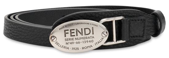 26FW 펜디 레귤러 벨트 8C0811B1ILF0QA1 black - FENDI