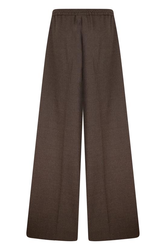 26FW 막스마라 스트레이트 팬츠 MXSPANTONE2621136063600005 brown - MAX MARA