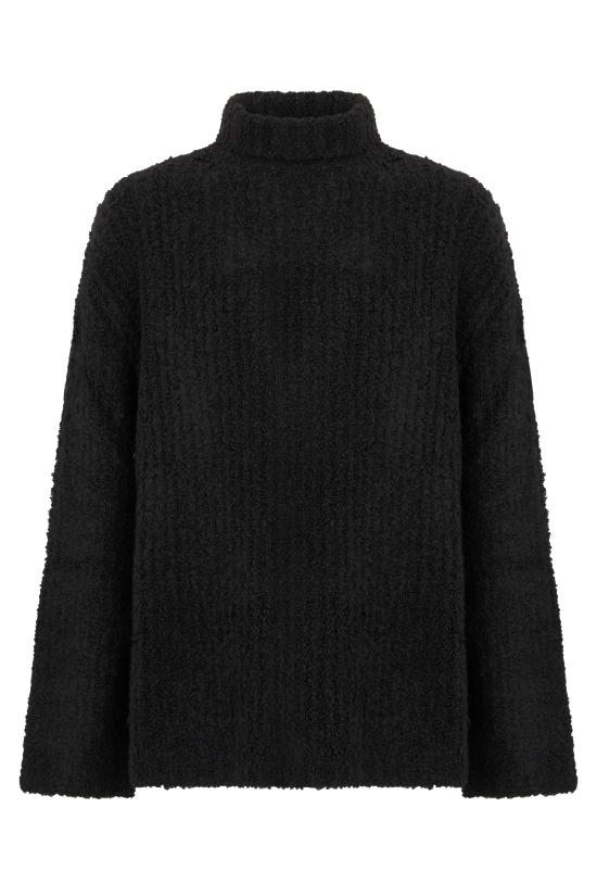 26FW MM6 메종마르지엘라 터틀넥 SH2HA0018M13342900 black