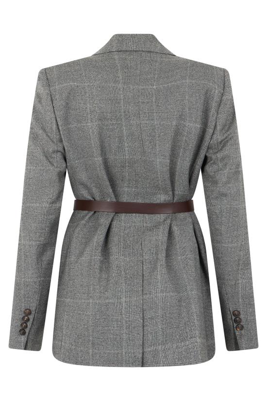 26FW 막스마라 스튜디오 자켓 MSTQUAGGA2626046072600019 grey - MAX MARA STUDIO
