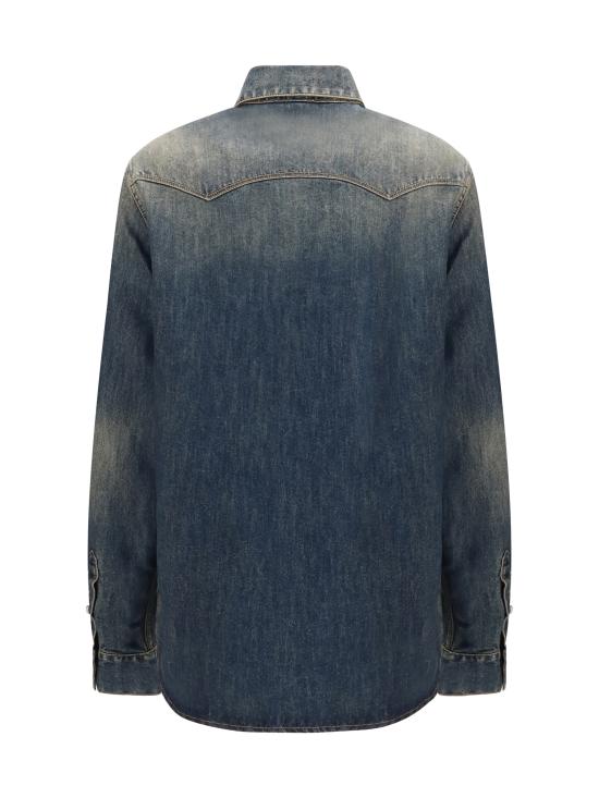 26FW 펜디 셔츠 FLF867B1PD F19S8 BLUE - FENDI