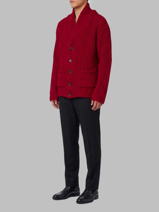 26FW 바레나 가디건 KNU56430543 830 RED - BARENA