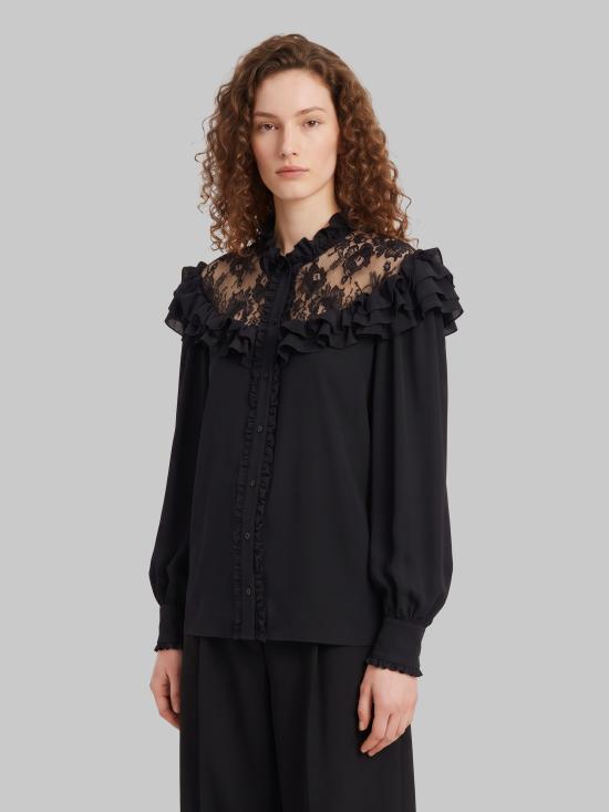 26FW 끌로에 셔츠 26AHT40005 001 BLACK - CHLOE