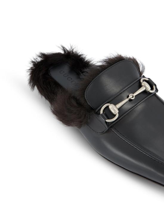 26FW 구찌 카사노바 홀스빗 가죽 슬리퍼 카사노바 홀스빗 가죽 슬리퍼 A005GQAAG9B 1000 BLACK - GUCCI