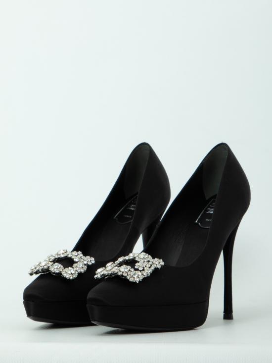 26FW 로저비비에 힐/펌프스 RVW84346300RS0 B999 BLACK - ROGER VIVIER