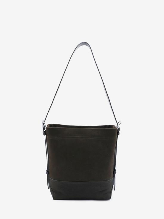 26FW 르메르 헤비 에코 코튼 캔버스 스몰 벨티드 토트백 BG0201LL0189 BR007 BROWN