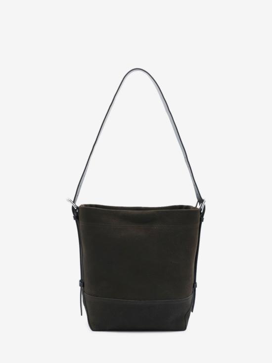 26FW 르메르 헤비 에코 코튼 캔버스 스몰 벨티드 토트백 BG0201LL0189 BR007 BROWN - LEMAIRE