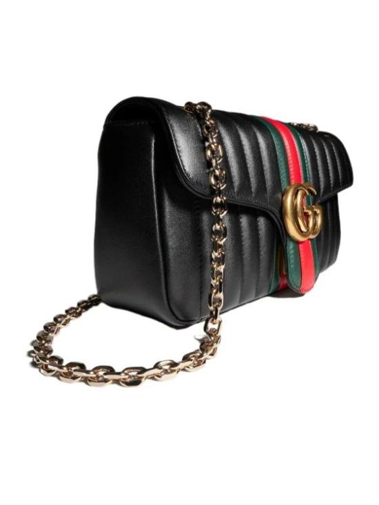 26FW 구찌 제트 세트 GG 마몽 미디움 숄더백 A005XWAAG8N 1068 BLACK - GUCCI