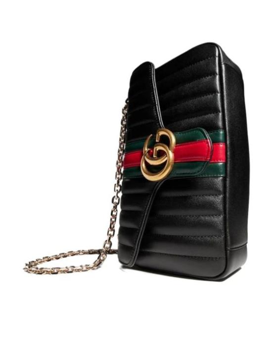 26FW 구찌 제트 세트 GG 마몽 미디움 숄더백 A005XWAAG8N 1068 BLACK - GUCCI