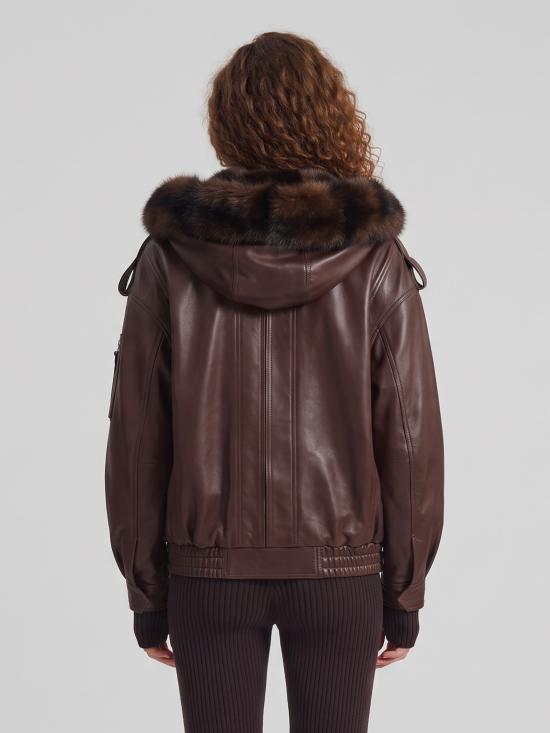 26FW 더프랭키샵 자켓 JAFS22732200 BROWN - THE FRANKIE SHOP