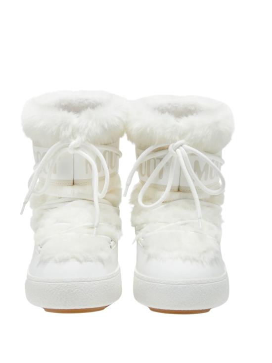 26FW 문부츠 엘트랙 포우 퍼 부츠 2450130099 A001 WHITE - MOON BOOT