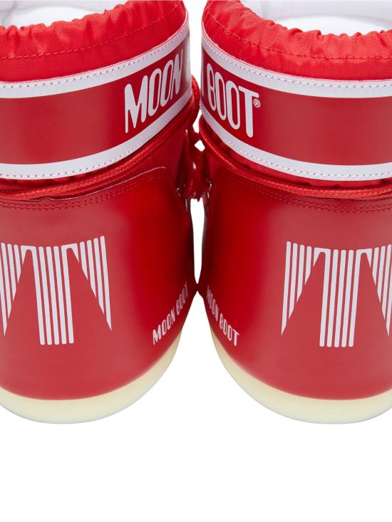 26FW 문부츠 아이콘 나일론 로우 부츠 1409340099 RED - MOON BOOT