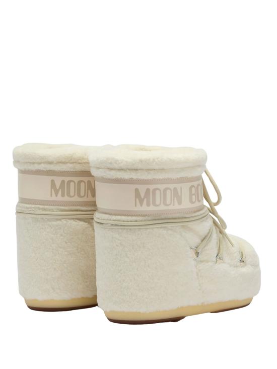26FW 문부츠 아이콘 로우 플리스 부츠 1409700099 H017 WHITE - MOON BOOT
