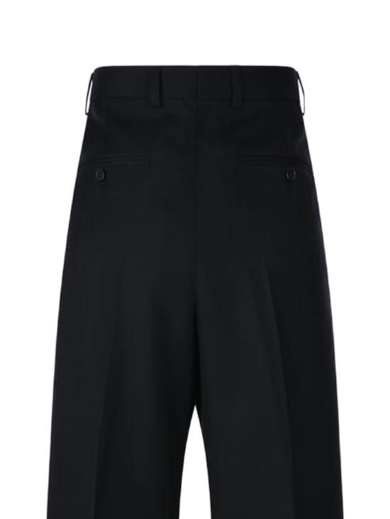 26FW 셀린느 울 개버딘 턱스 트라우저 RP0JN650D 38NO BLACK - CELINE
