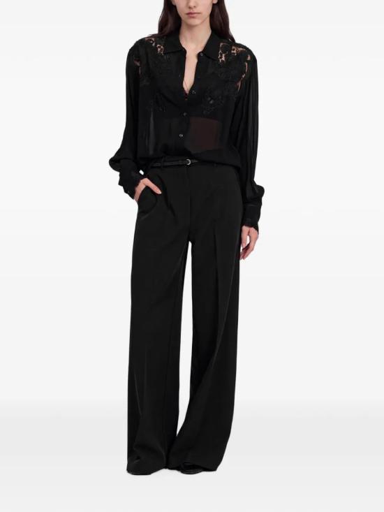 26FW 에르마노 스트레이트 팬츠 D49EP027E28 MF099NERO - ERMANNO