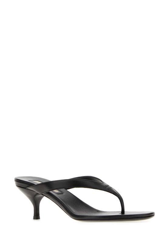 26FW 미우미우 힐/펌프스 5Y729EF055V69 F0002 BLACK - MIU MIU