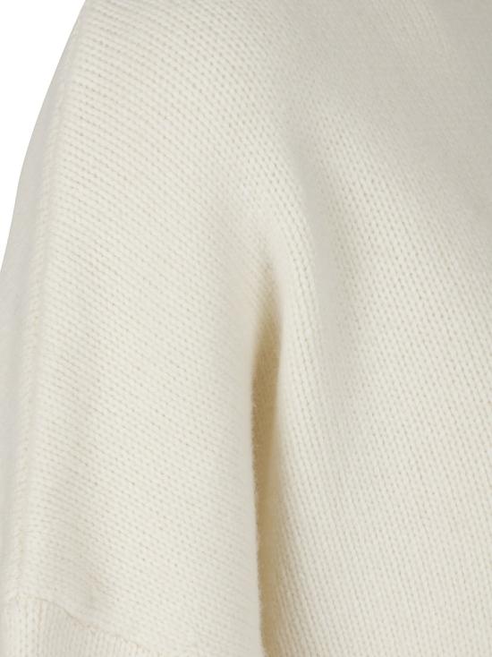 26FW 알마다 라벨 니트웨어 6534CR White - ALMADA LABEL