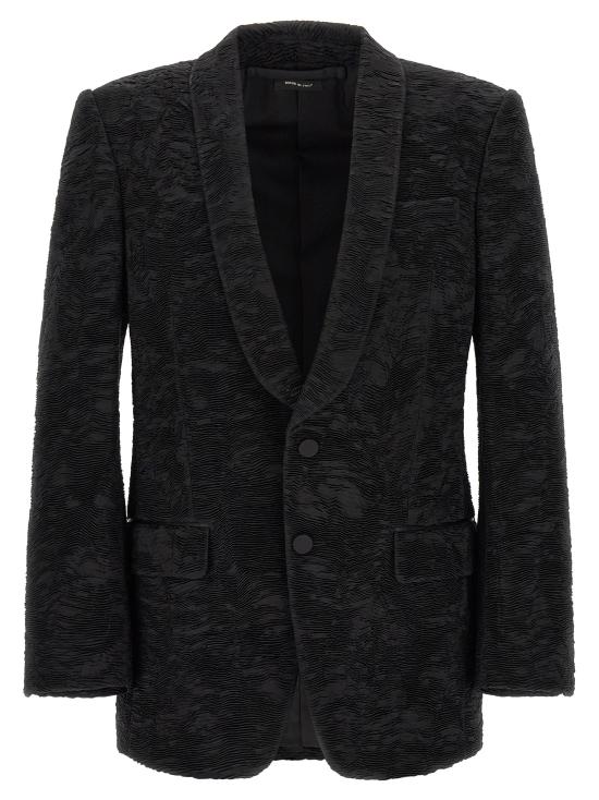 26FW 톰포드 수트 자켓 JLMHG1S0375NAA Black