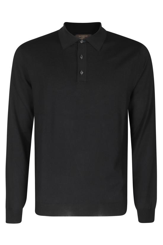 26FW 자노네 폴로 티셔츠 810232 Z0290 099 Black