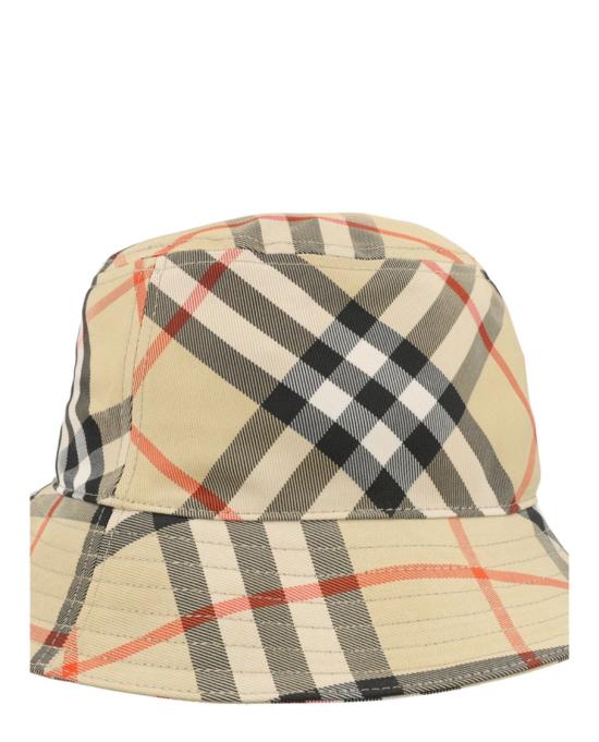  버버리 EKD 체크 패턴 버킷햇 8100740 20641 L Neutrals - BURBERRY