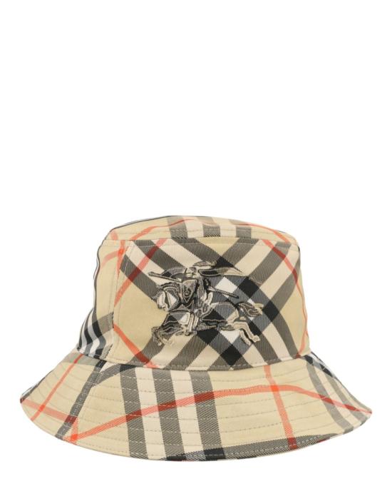  버버리 EKD 체크 패턴 버킷햇 8100740 20641 L Neutrals - BURBERRY