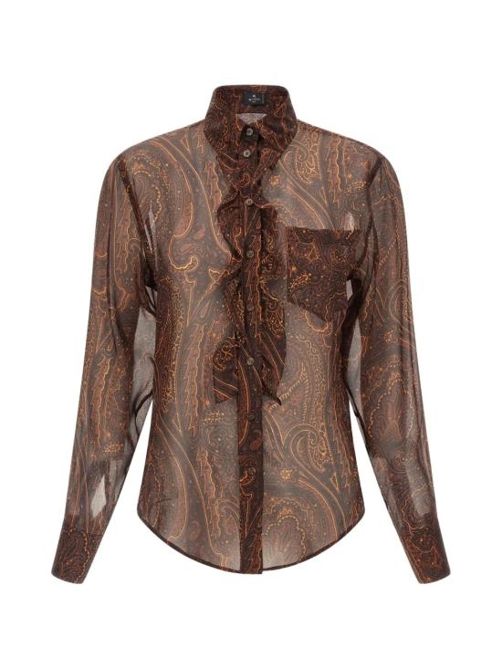 26FW 에트로 셔츠 WRIA0118 99SA124X0865 Brown
