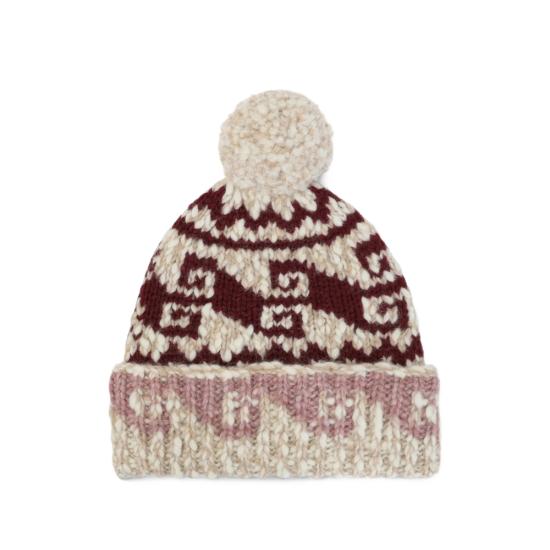 26FW 몽클레어 모자 N1208 3B000 03 P04 NEUTRALS RED - MONCLER
