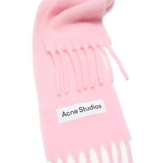 26FW 아크네 스튜디오 벨리 스키니 모헤어 머플러 CA0443 CPINK - ACNE STUDIOS