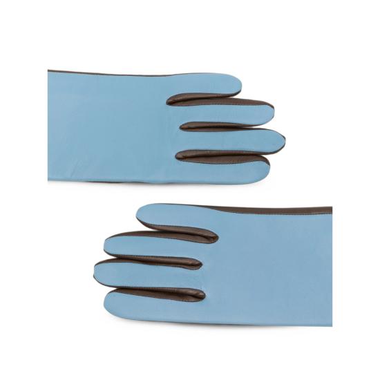 27SS 더프랭키샵 장갑 VENETO PBLBR BLUE BROWN - THE FRANKIE SHOP