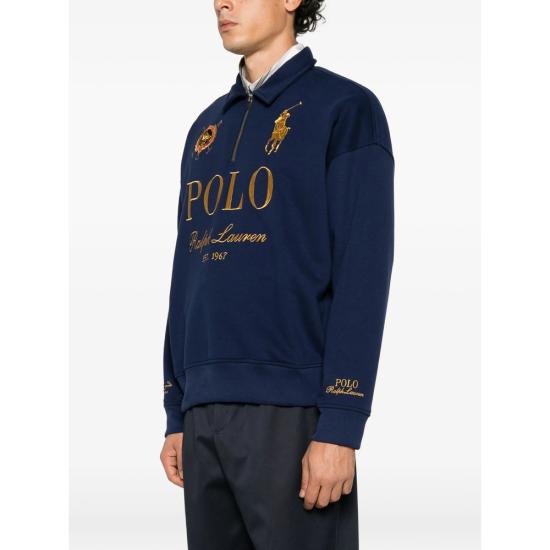 26FW 랄프 로렌 니트웨어 710B28608001 NAVY BLUE - RALPH LAUREN