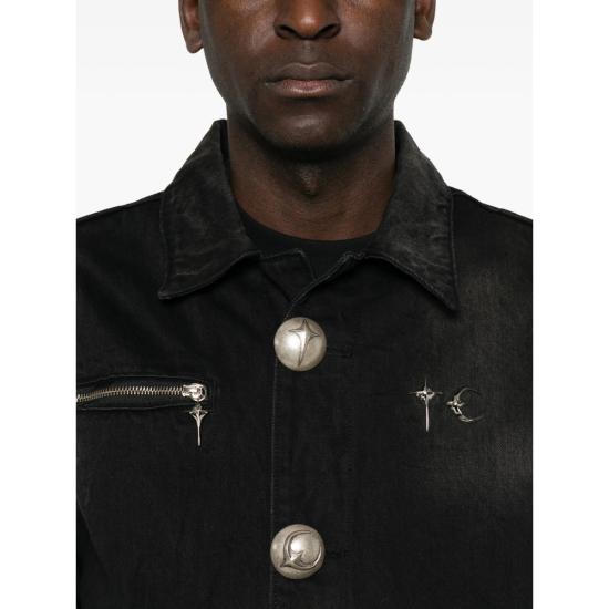 26FW 떠그 클럽 데님 자켓 TC26JK3702 BLACK - THUG CLUB
