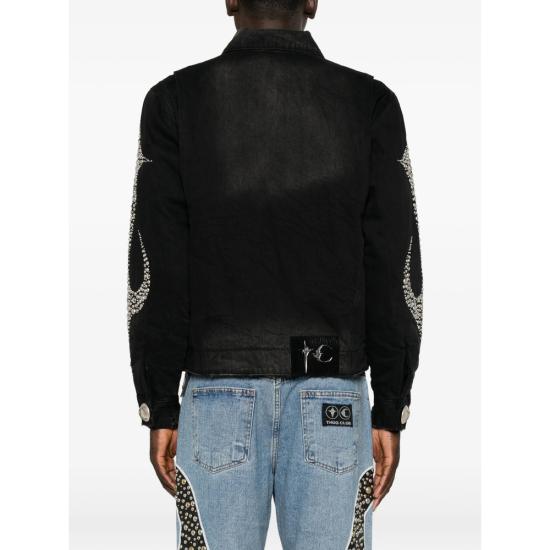 26FW 떠그 클럽 데님 자켓 TC26JK3702 BLACK - THUG CLUB