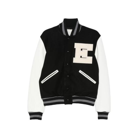 26FW 이알엘 봄버 자켓 ERL13J001 BLACK BLACK WHITE