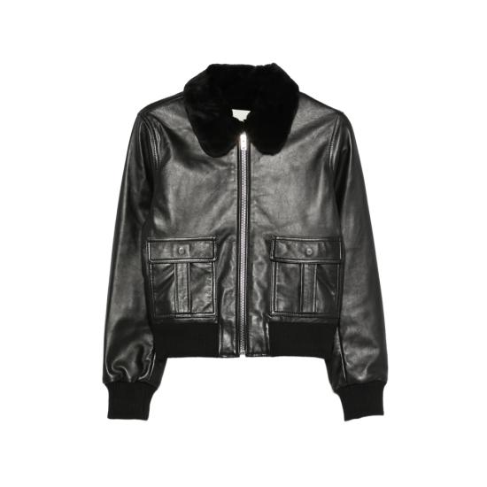26FW 이자벨마랑 가죽 자켓 D4B03I MA0643FA 01BK BLACK