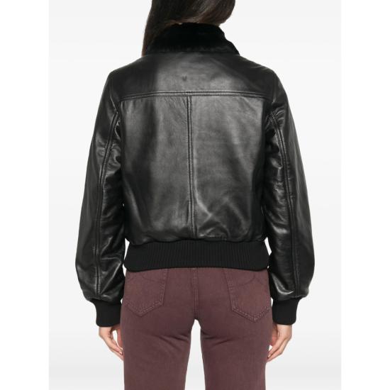 26FW 이자벨마랑 가죽 자켓 D4B03I MA0643FA 01BK BLACK - ISABEL MARANT