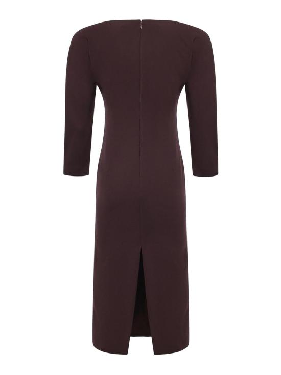 26FW 안다마네 미디 원피스 T200113ATNP263383 BLACK - ANDAMANE