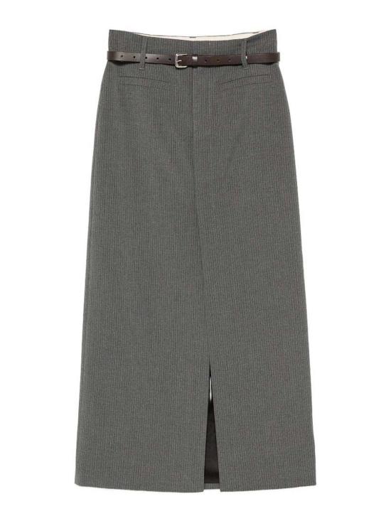 26FW 엘레 미디 스커트 EFW260247GRIGIO GREY