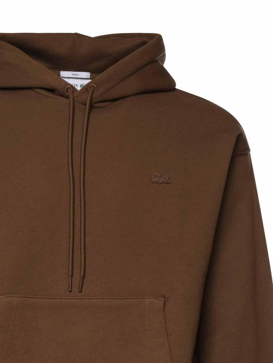 26FW 라코스테 루즈핏 후드 풀오버 SH7741DPD CAMEL - LACOSTE