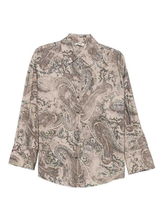 26FW 리우조 셔츠 WF6444T755AL9166CACHEMIREVELVET WHITE