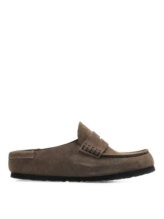 26FW 버켄스탁 나폴리 랩드 내로우 뮬 1029712CONCRETEGRAY BROWN