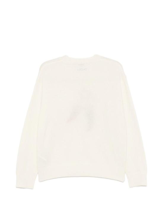 26FW 리우조 탑 WF6457MS009L9458LUCKYBIANCOLANA WHITE - LIU JO