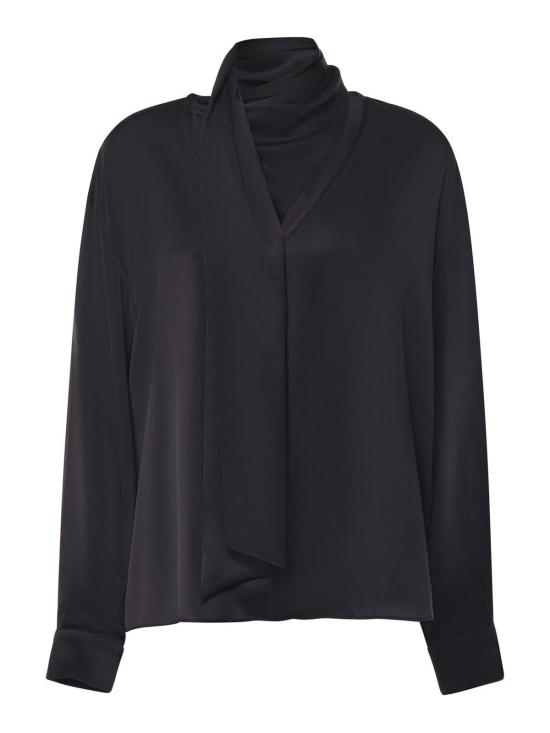 26FW 핑코 블라우스 107845A3OSZ99 BLACK