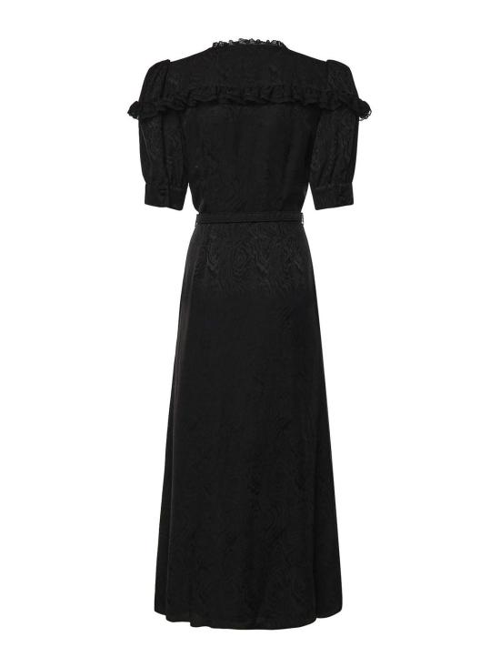 26FW 알레산드라리치 미디 스커트 FABX4413F48350900 BLACK - ALESSANDRA RICH