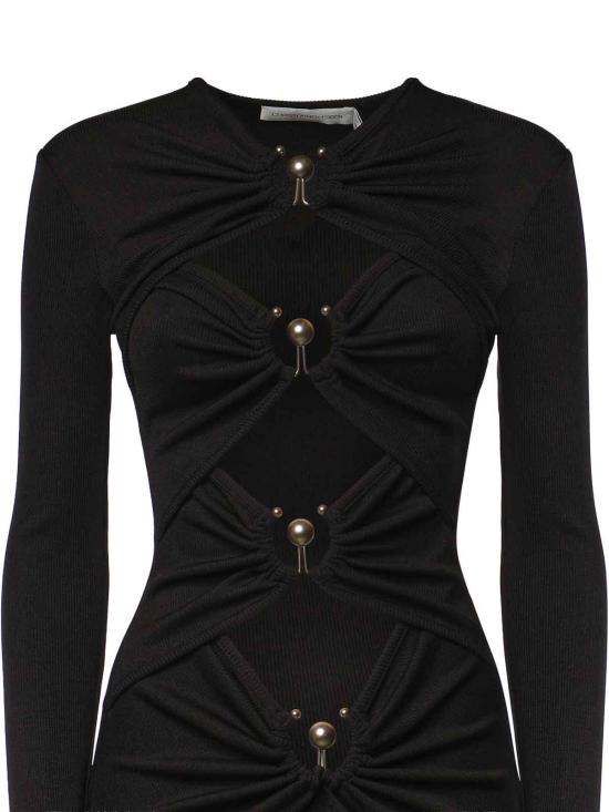 26FW 크리스토퍼에스버 미디 원피스 23033053BLACK - CHRISTOPHER ESBER