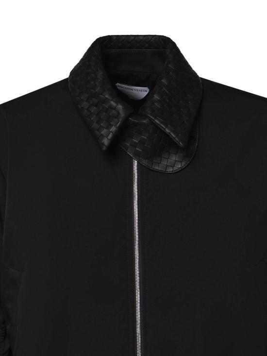 26FW 보테가베네타 봄버 자켓 A002RUV6OE01010 BLACK - BOTTEGA VENETA