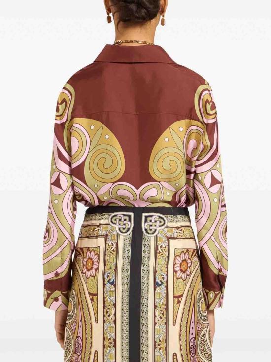 26FW 라 더블제이 셔츠 SHI0040SIL026KLS01RE07 BROWN - LA DOUBLEJ